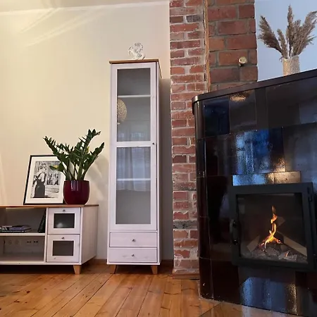 Cozy Flat With Fireplace
