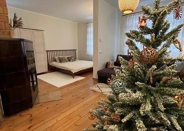 Cozy Flat With Fireplace